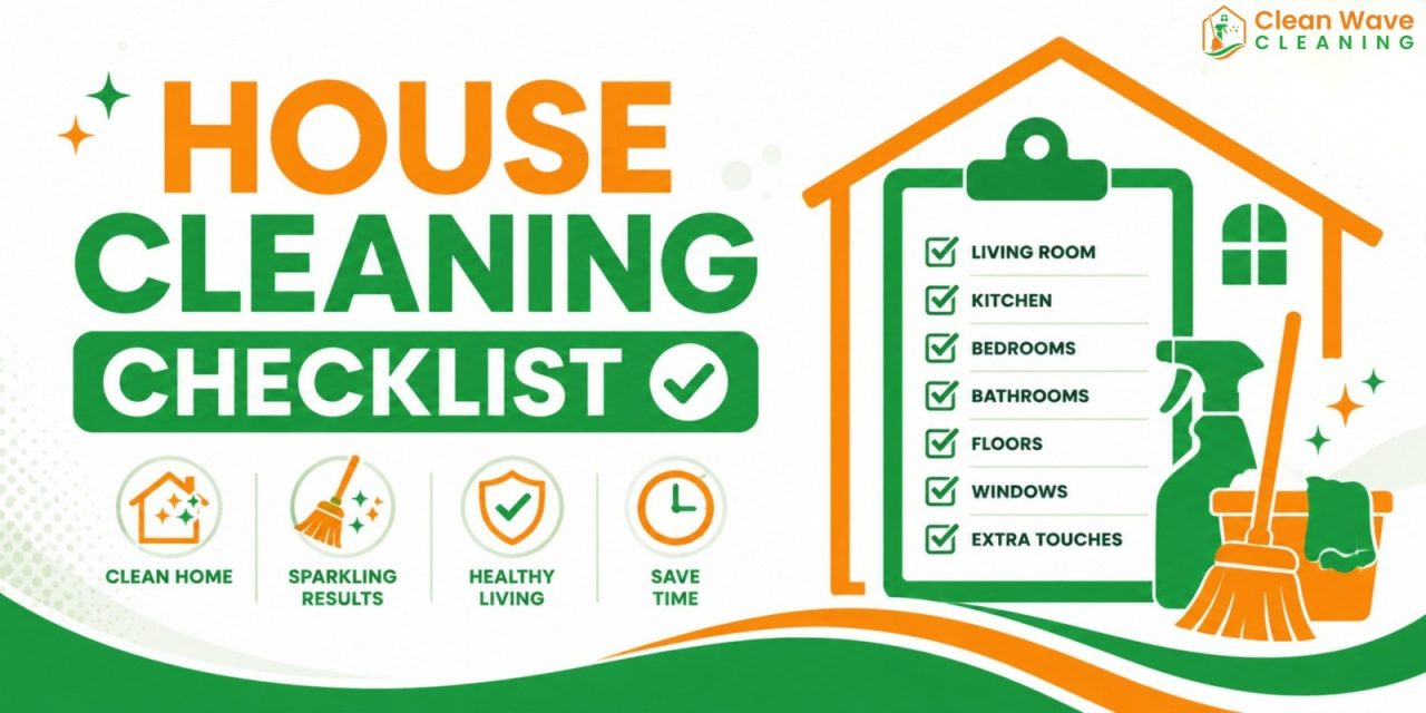 House Cleaning Checklist & Plan for a Clean and Organized Home